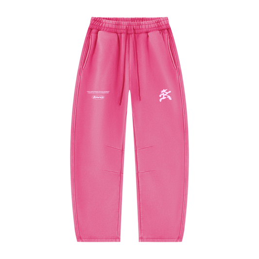 BVO® STARWALKER BARREL LEG SWEATPANTS [PINK]