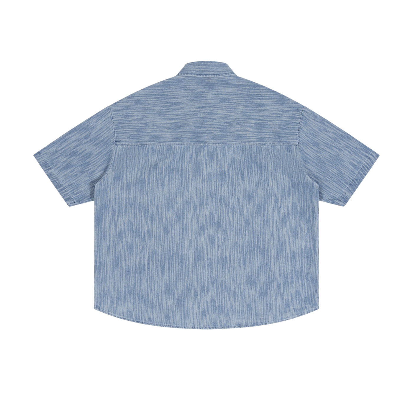 BVO® DENIM VINTAGE WASH SHIRT [BLUE]