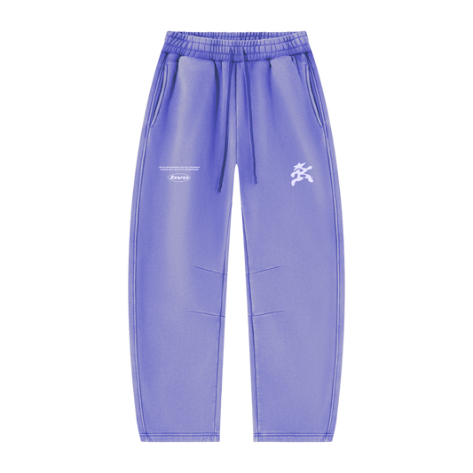 BVO® STARWALKER BARREL LEG SWEATPANTS [PURPLE]