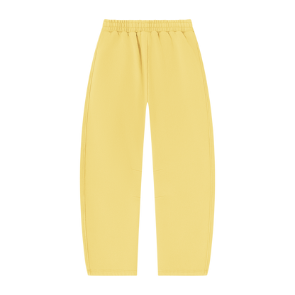 BVO® STARWALKER BARREL LEG SWEATPANTS [YELLOW]