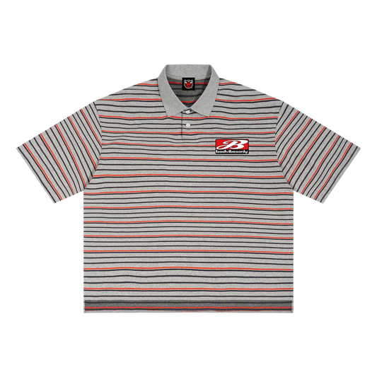 BVO® CHANNEL SURF POLO SHIRT [GREY]