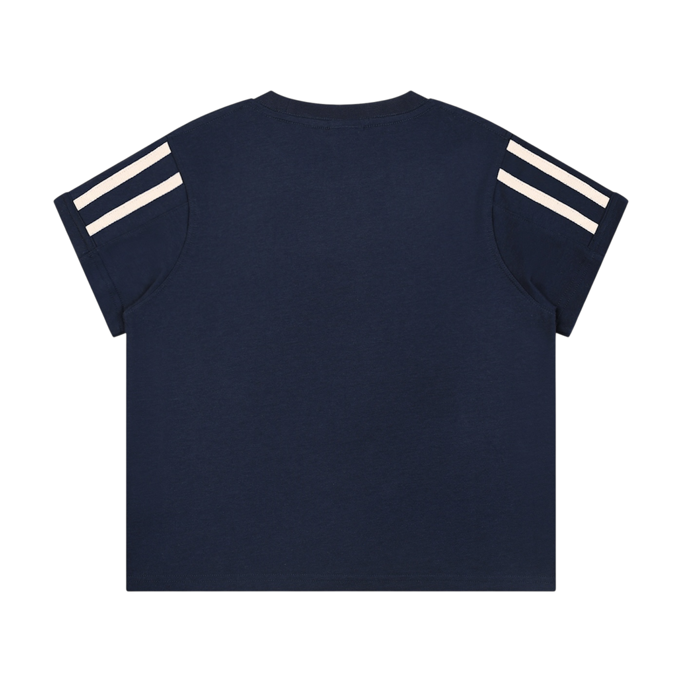 WMNS UNITY LOGO® VARSITY STRIPE TEE [NAVY BLUE]