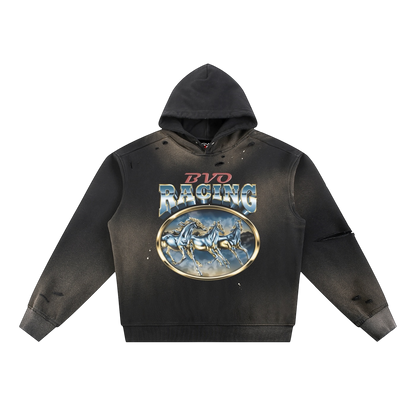 RACING HOODIE [BLACK]