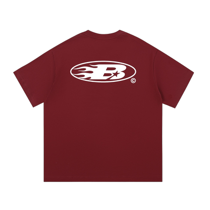 STAPLE LOGO© TEE [WINE RED]