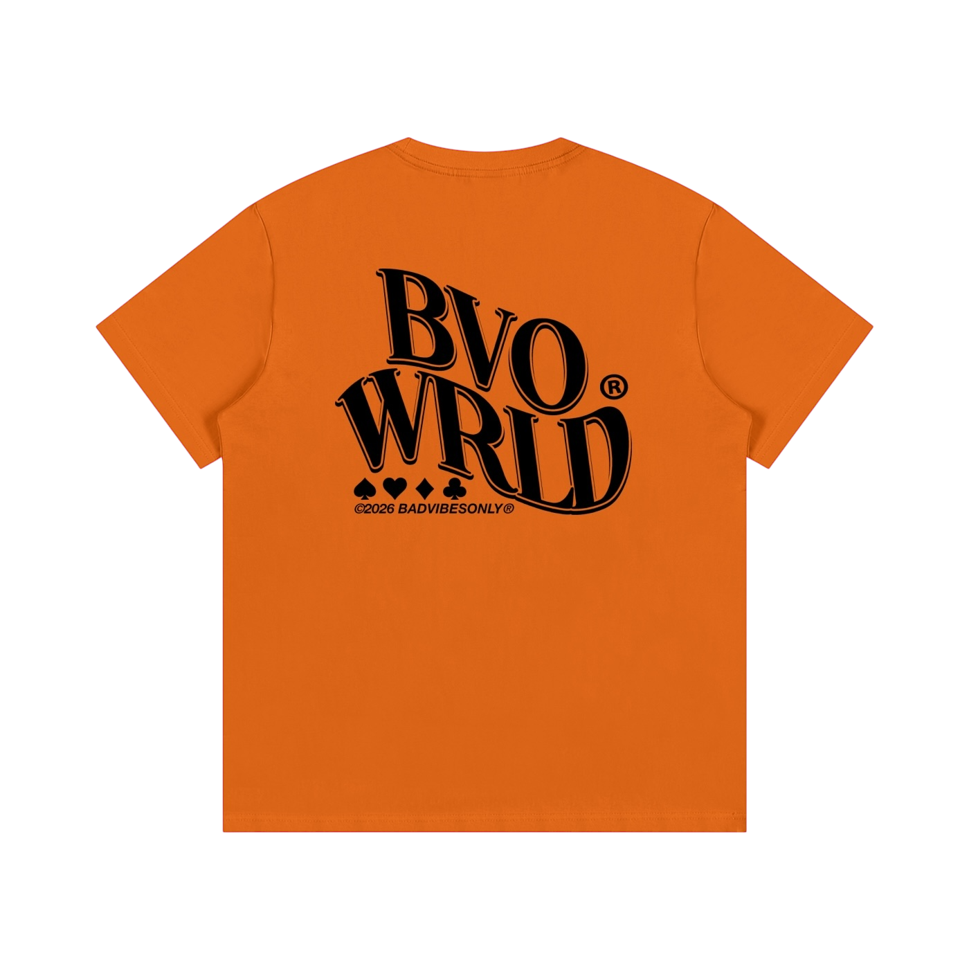 BVO® WRLD TEE [ORANGE]