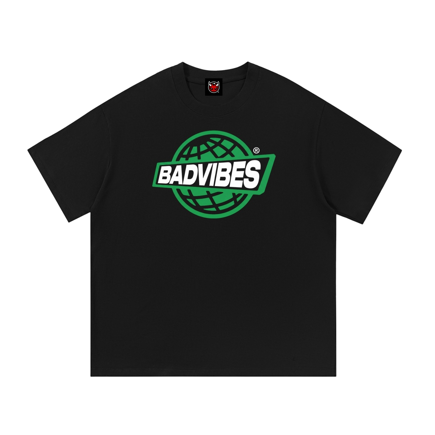 BADVIBES® GLOBAL TEE [BLACK]
