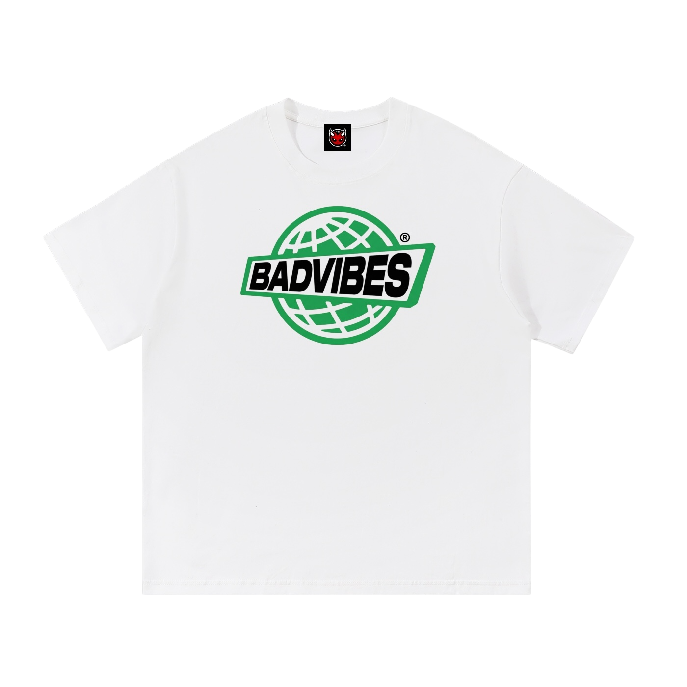 BADVIBES® GLOBAL TEE [WHITE]