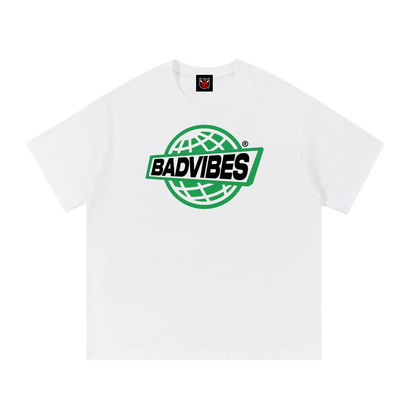 BADVIBES® GLOBAL TEE [WHITE]
