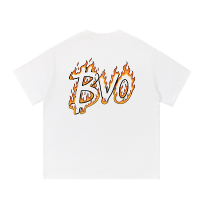 BURN $BVO® TEE [WHITE]