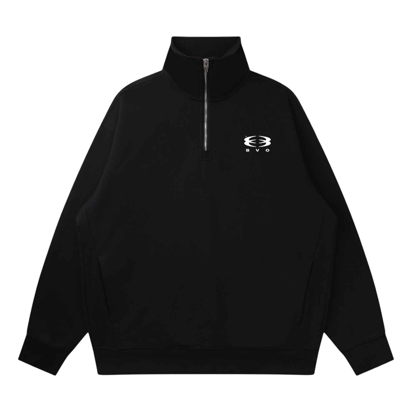 UNITY LOGO® QUARTER-ZIP SWEATSHIRT [BLACK]