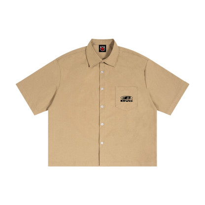 STAPLE LOGO© CARGO SHIRT [KHAKI]