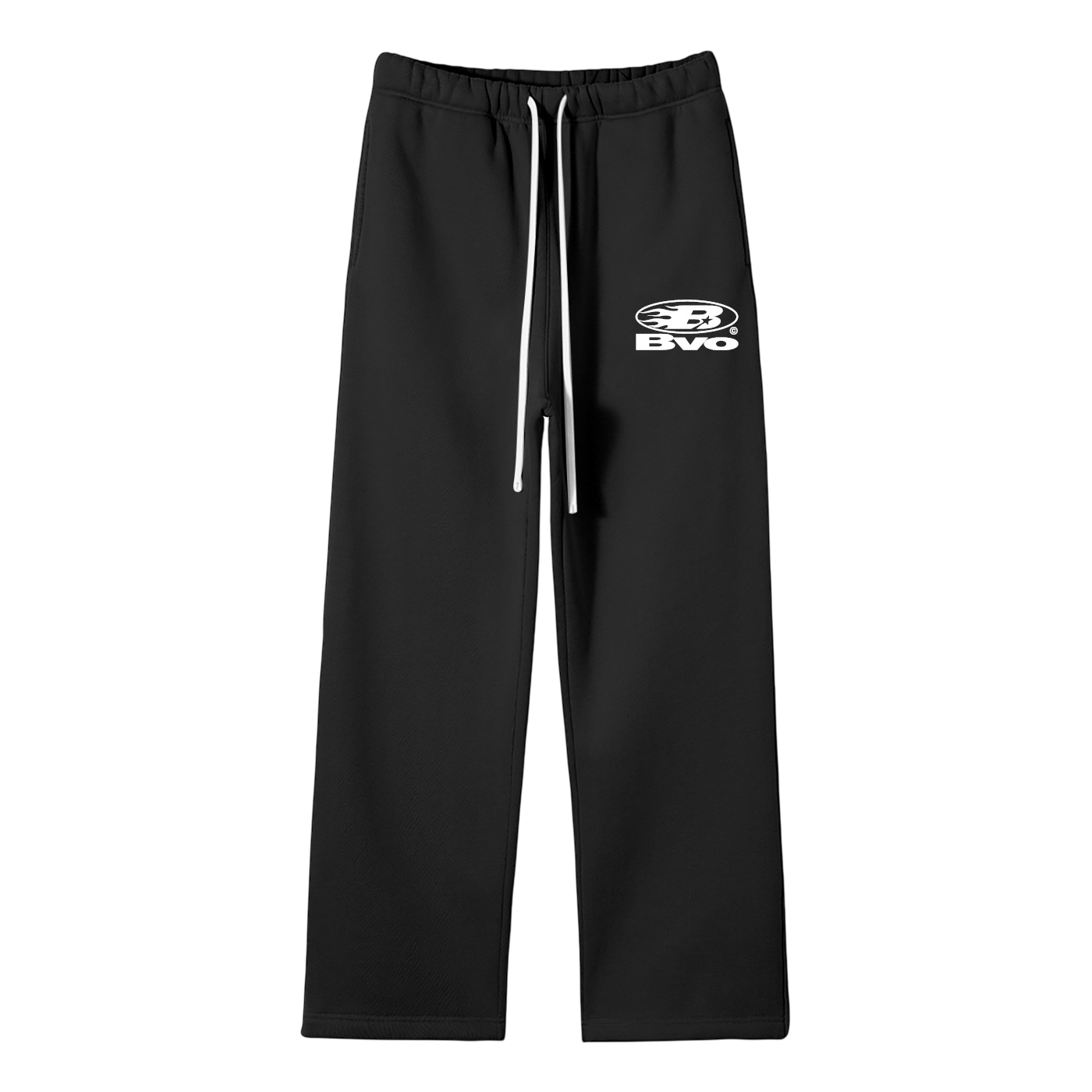 STAPLE LOGO© STRAIGHT-LEG SWEATPANTS [BLACK]