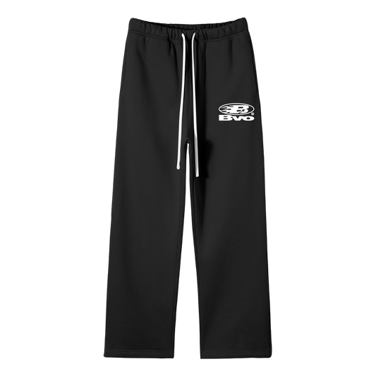 STAPLE LOGO© STRAIGHT-LEG SWEATPANTS [BLACK]