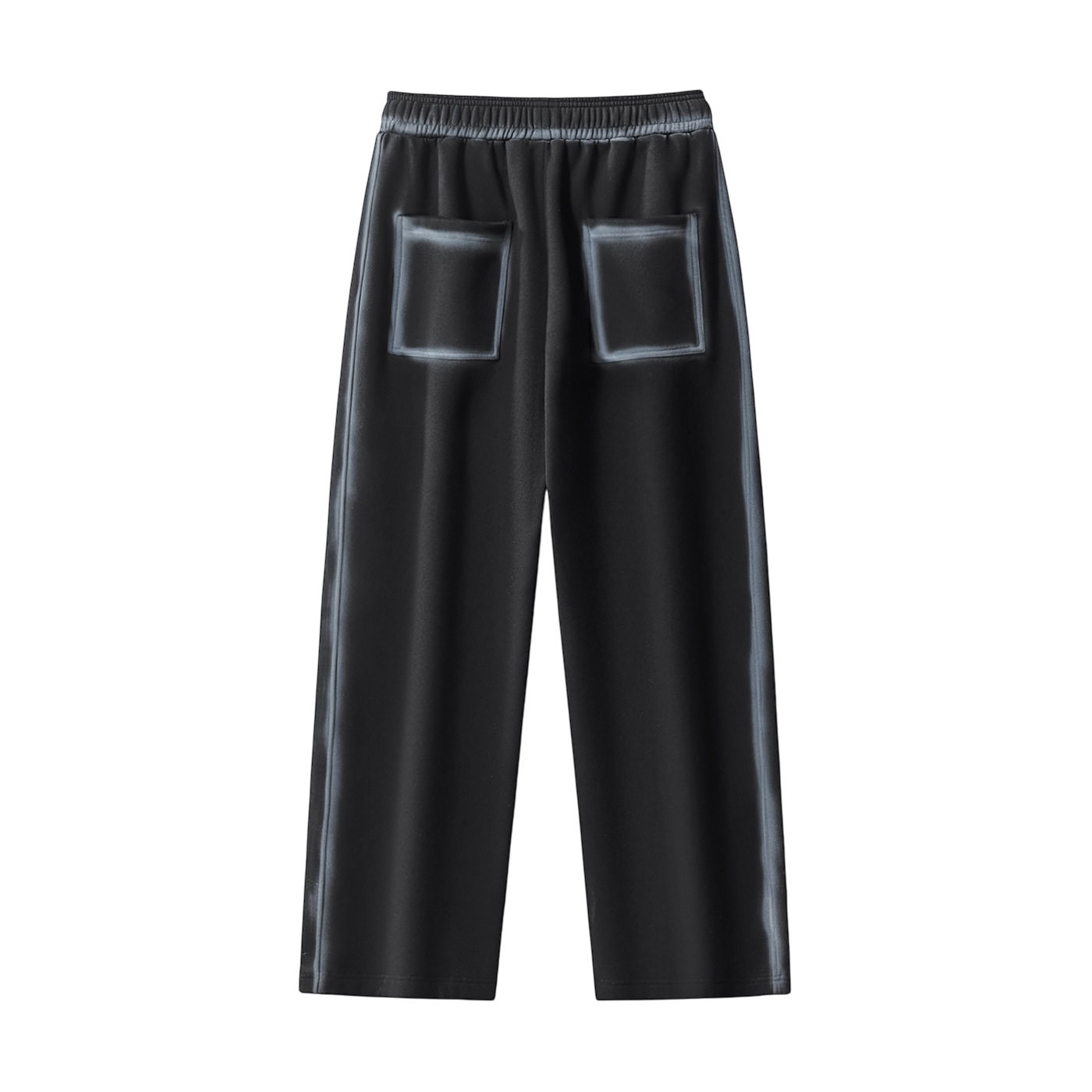 BVO® OVAL LOGO STRAIGHT-LEG SWEATPANTS [BLACK]