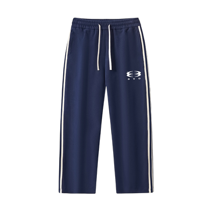 UNITY LOGO® SIDE-STRIPE STRAIGHT-LEG BOTTOMS [NAVY BLUE]
