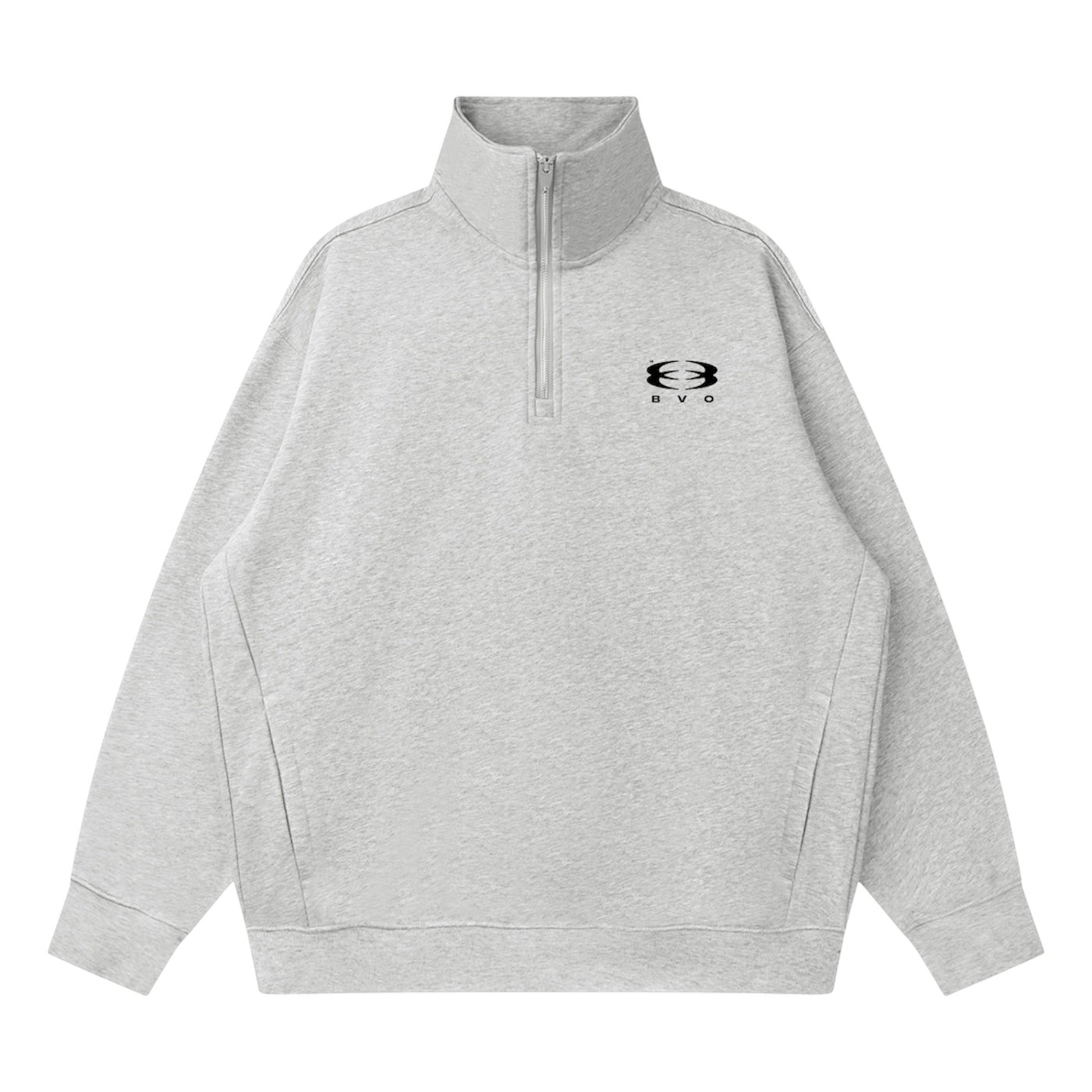 UNITY LOGO® QUARTER-ZIP SWEATSHIRT [GREY]