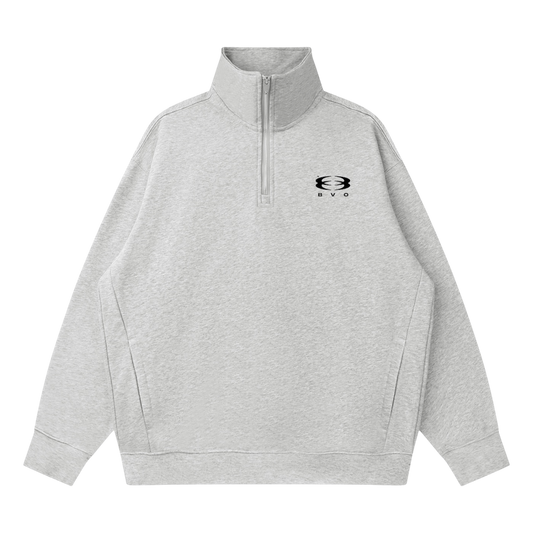 UNITY LOGO® QUARTER-ZIP SWEATSHIRT [GREY]