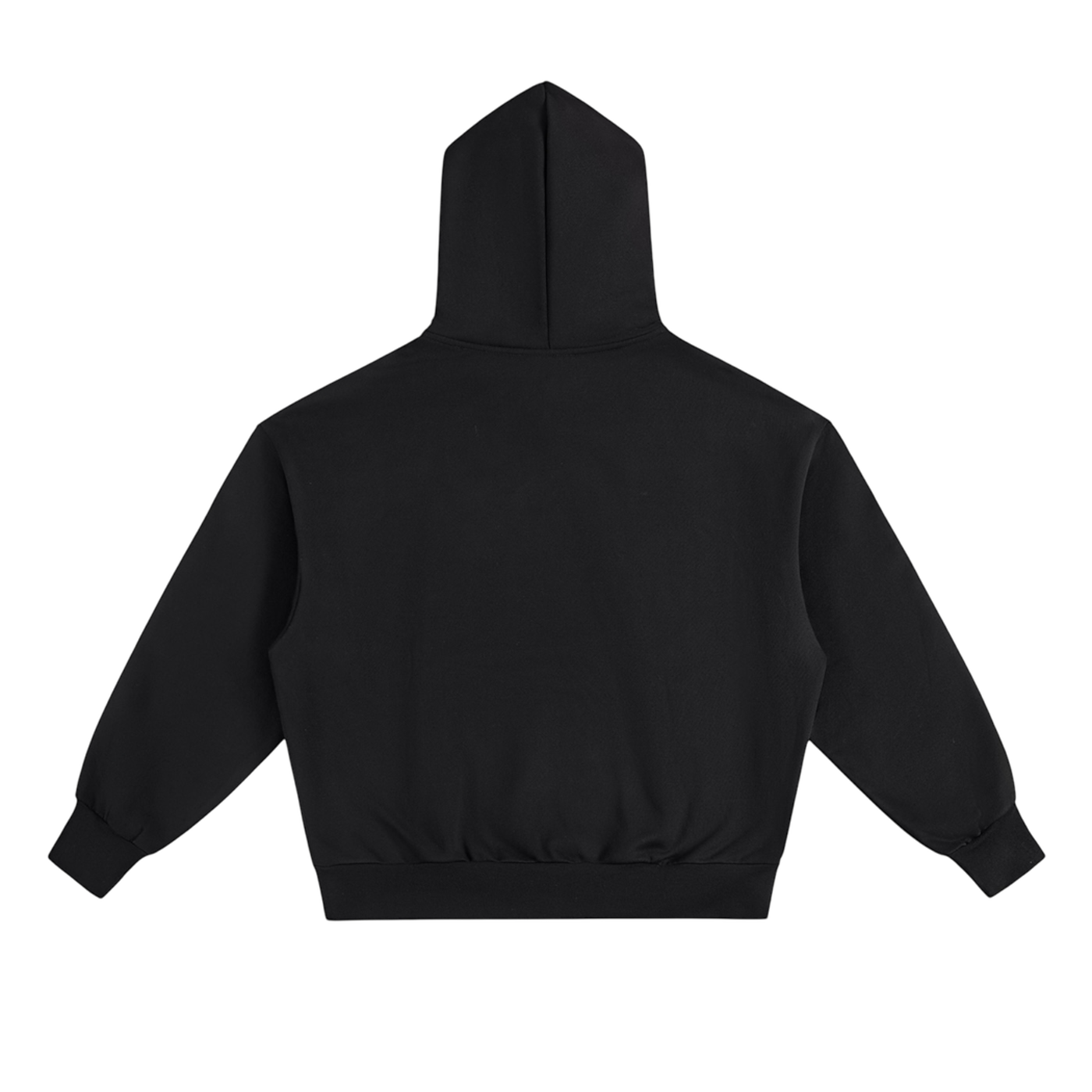 STONE LOGO HOODIE [BLACK]