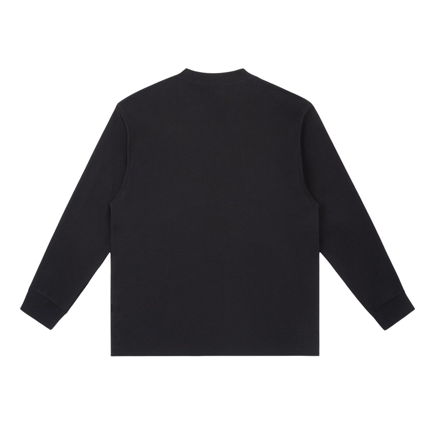 STONE LOGO LS TEE [BLACK]
