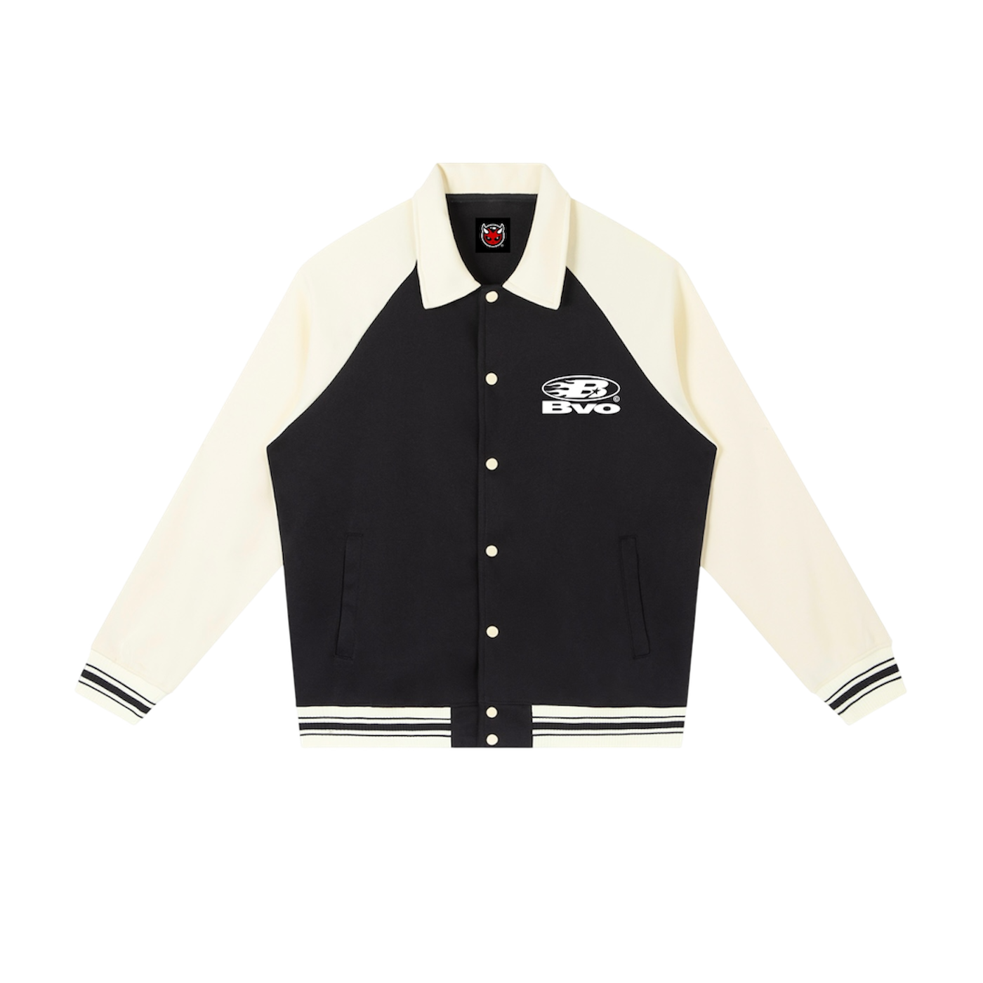 STAPLE LOGO© VARSITY JACKET [BLACK]