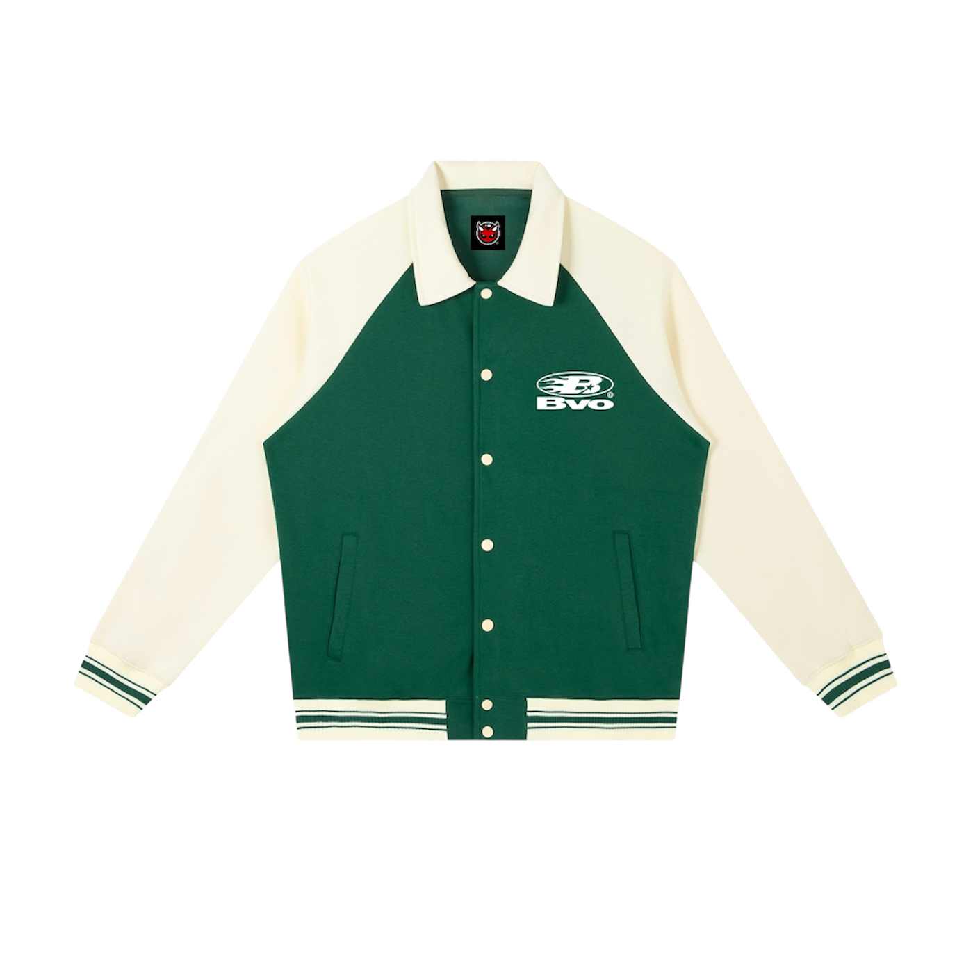 STAPLE LOGO© VARSITY JACKET [GREEN]