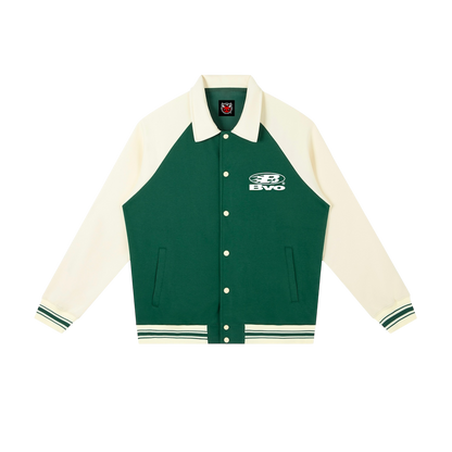 STAPLE LOGO© VARSITY JACKET [GREEN]