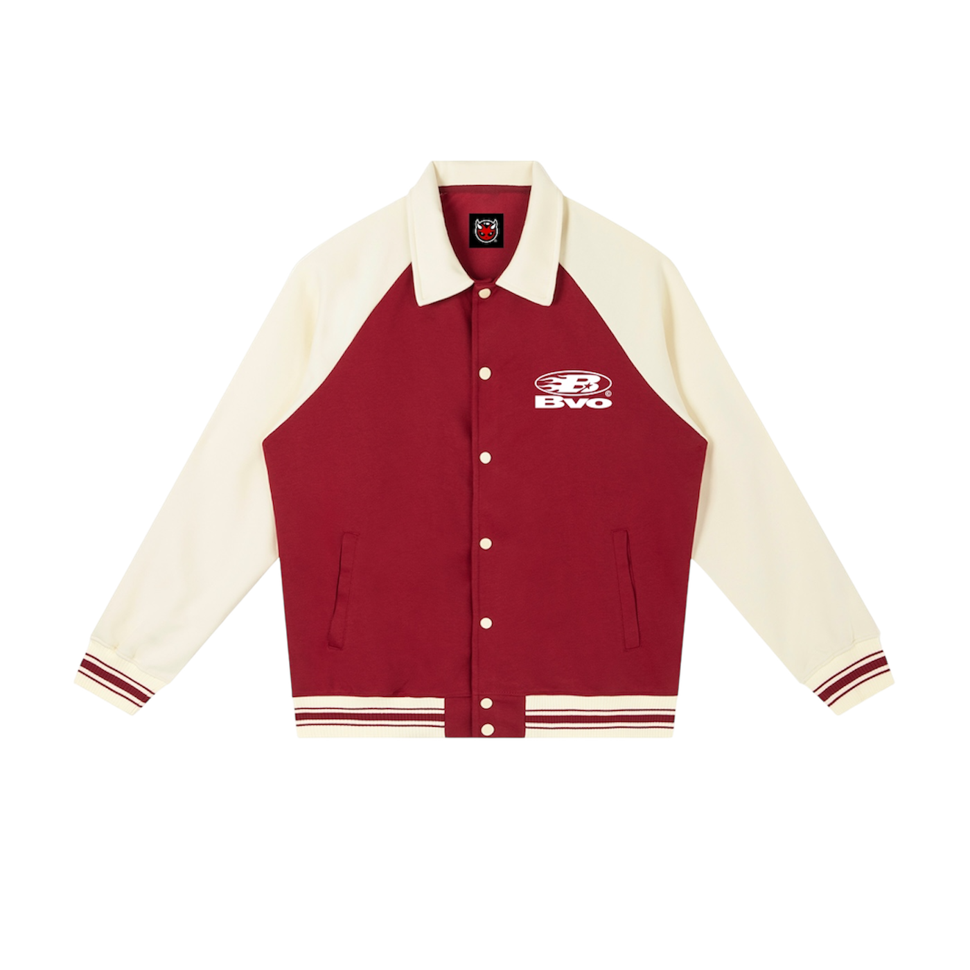 STAPLE LOGO© VARSITY JACKET [RED]