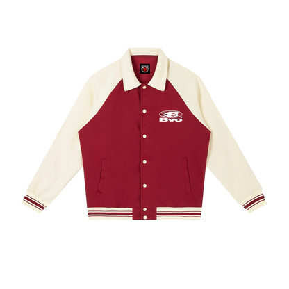 STAPLE LOGO© VARSITY JACKET [RED]