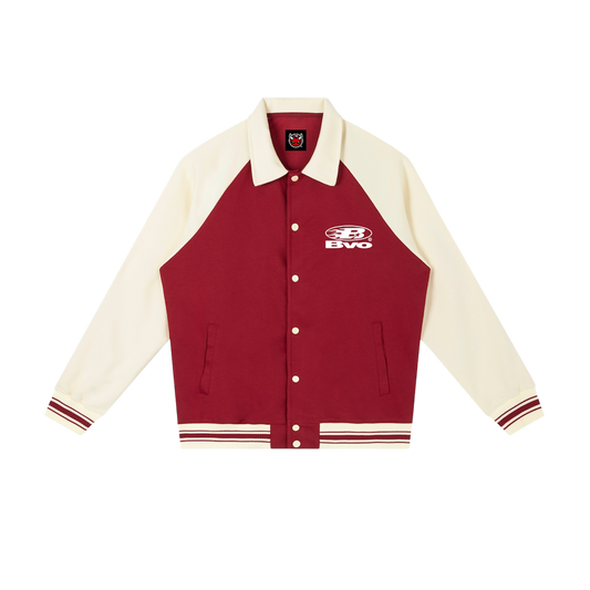 STAPLE LOGO© VARSITY JACKET [RED]