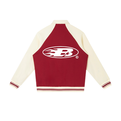 STAPLE LOGO© VARSITY JACKET [RED]