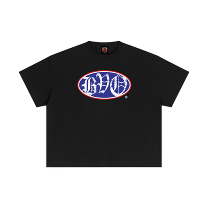 BVO® ALT OVAL TEE [BLACK]