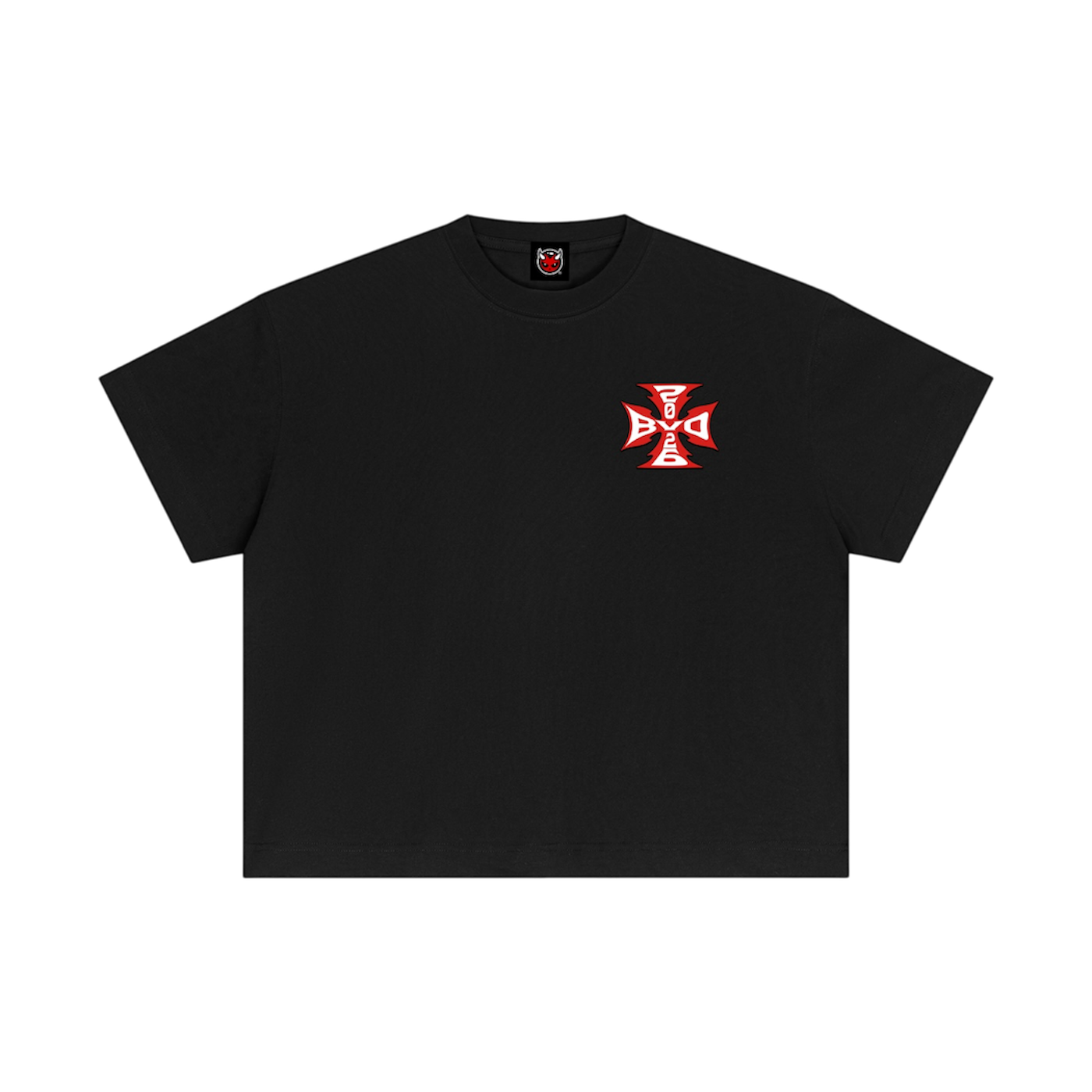 2026 CROSS TEE [BLACK]