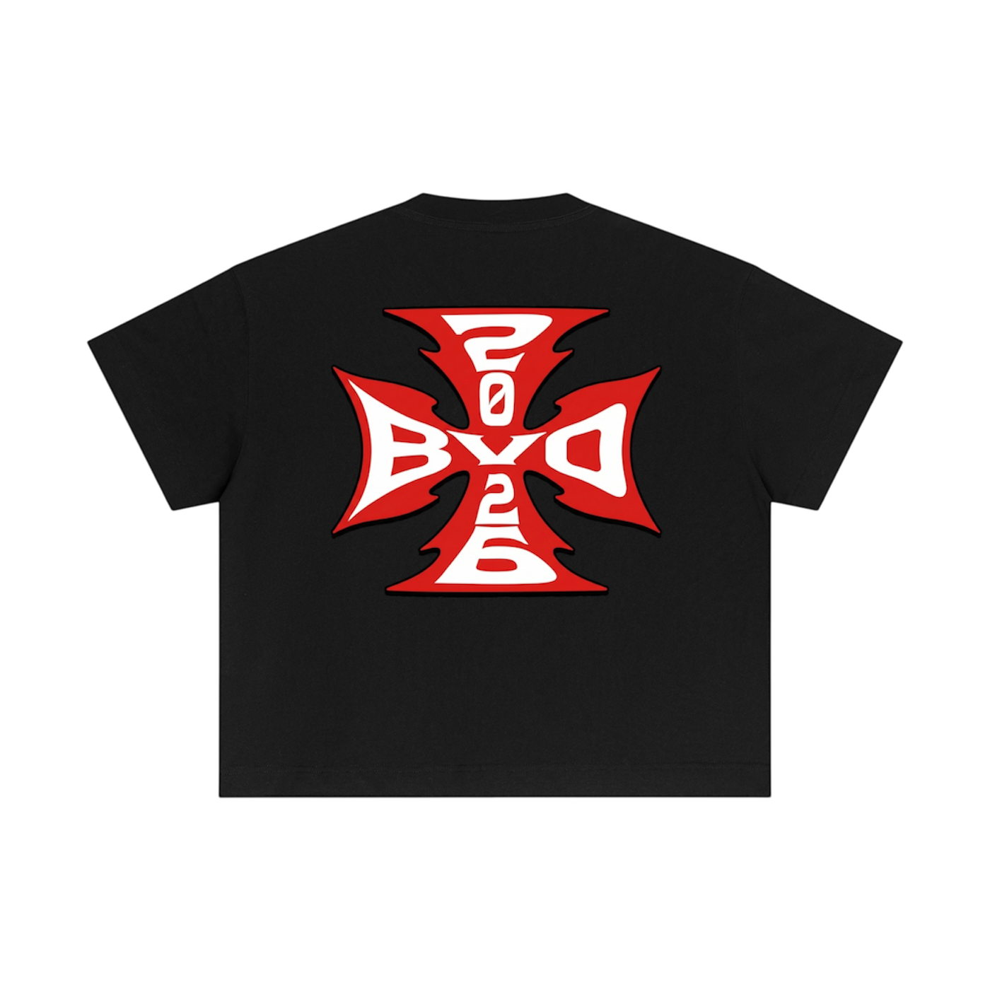 2026 CROSS TEE [BLACK]