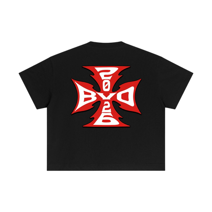 2026 CROSS TEE [BLACK]