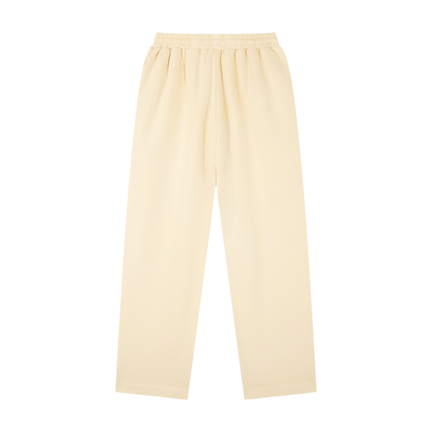 WMNS STAPLE LOGO© STRAIGHT-LEG SWEATPANTS [BEIGE]