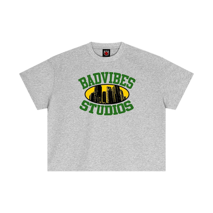 BADVIBES® STUDIOS TEE [GREY]