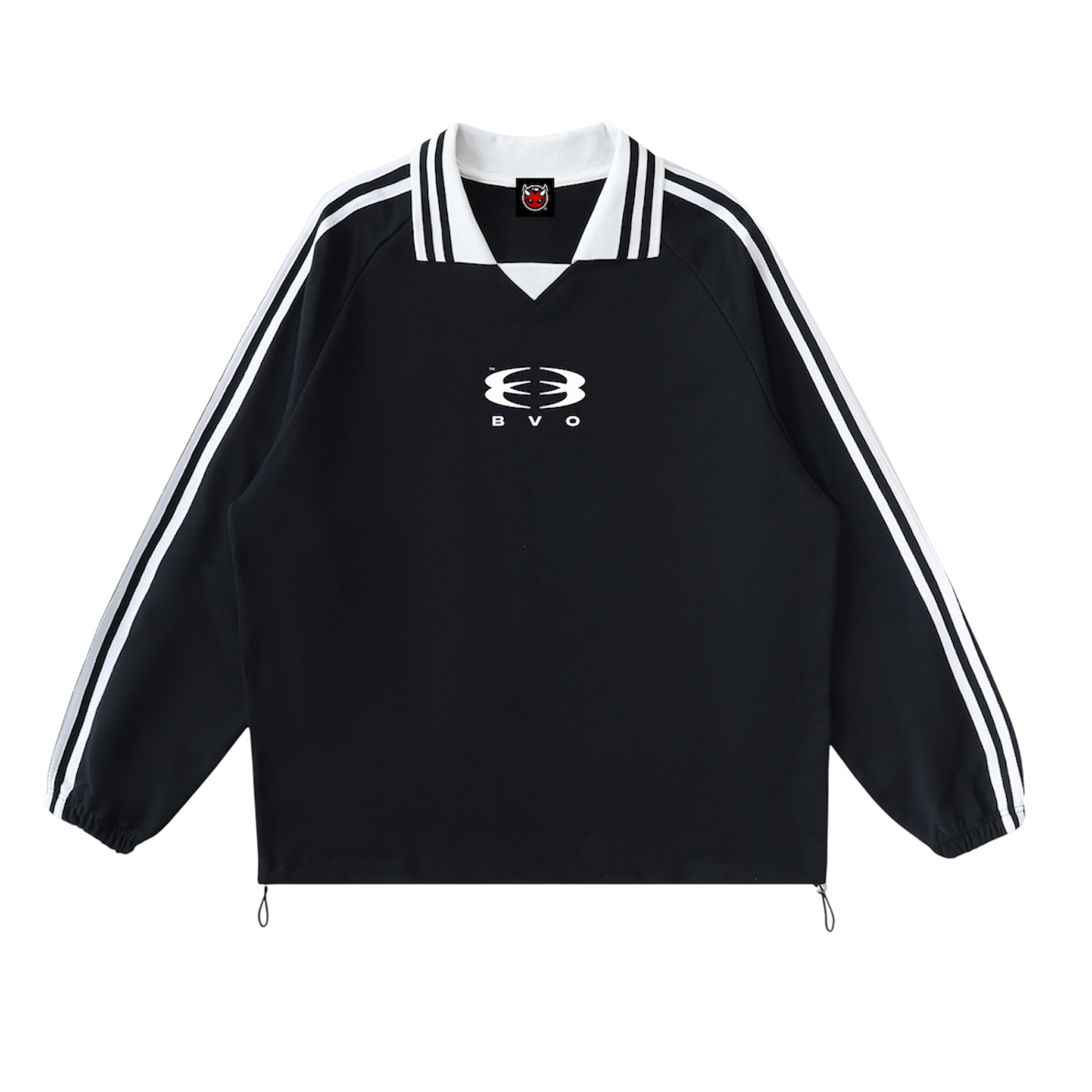 UNITY LOGO® POLO SWEATSHIRT [BLACK]