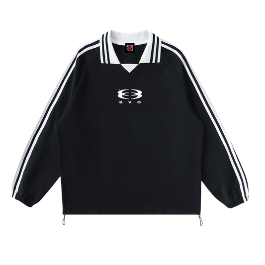 UNITY LOGO® POLO SWEATSHIRT [BLACK]