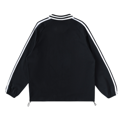 UNITY LOGO® POLO SWEATSHIRT [BLACK]