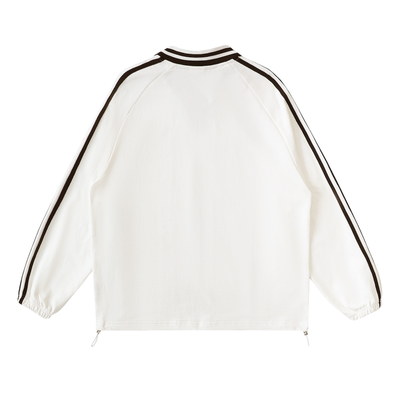 UNITY LOGO® POLO SWEATSHIRT [WHITE]