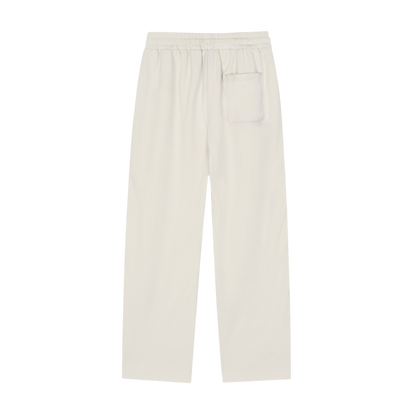 ALT STAPLE LOGO® REFLECTION STRIPED STRAIGHT-LEG SWEATPANTS [OFF-WHITE]