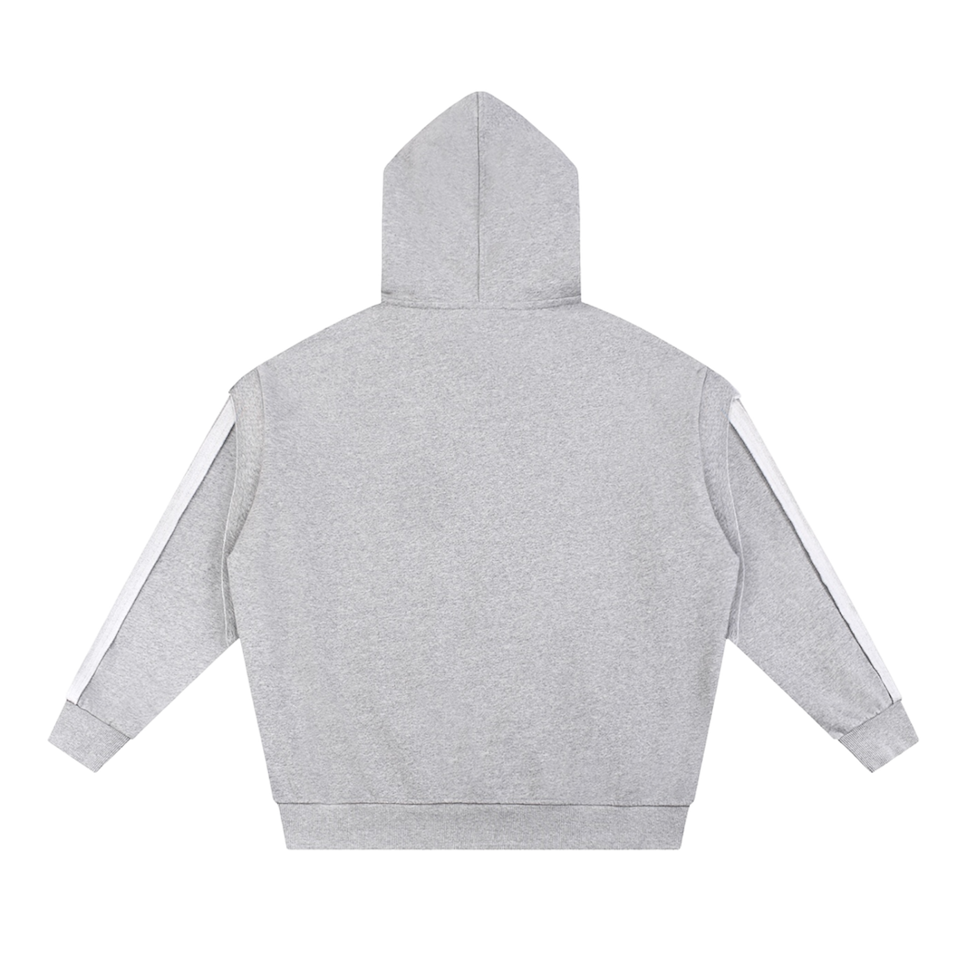 BVO® CONTRAST TAPE HOODIE [GREY]