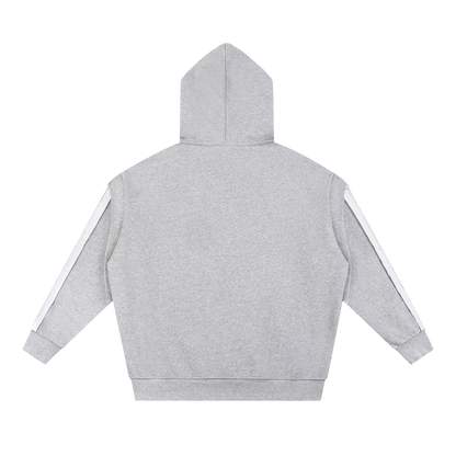 BVO® CONTRAST TAPE HOODIE [GREY]