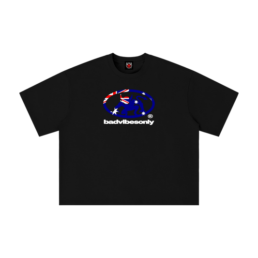 BADVIBESONLY® AUSTRALIA TEE [BLACK]