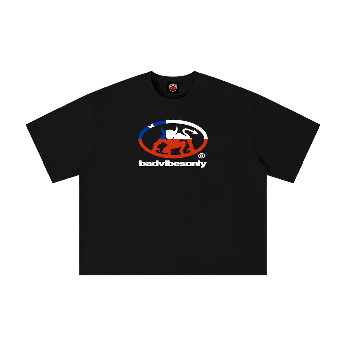 BADVIBESONLY® CHILE TEE [BLACK]