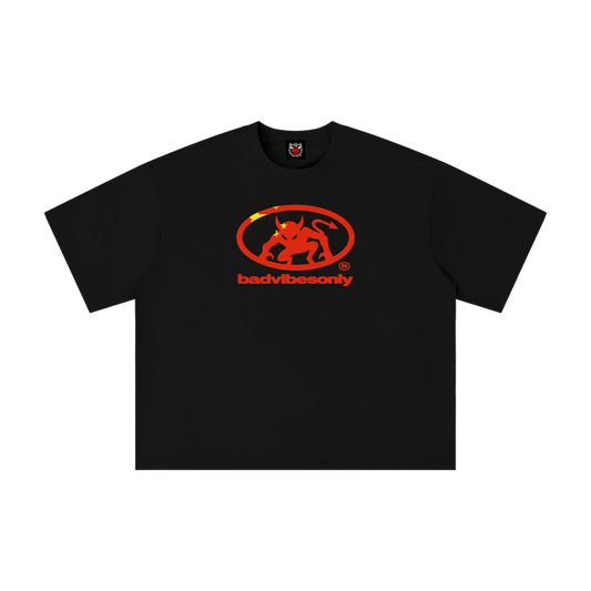 BADVIBESONLY® CHINA TEE [BLACK]