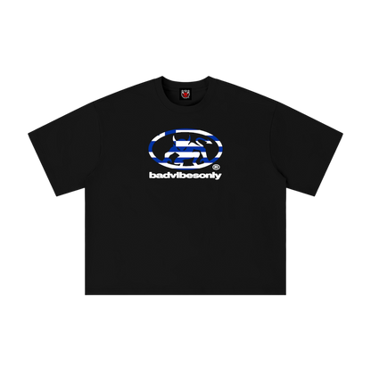 BADVIBESONLY® GREECE TEE [BLACK]