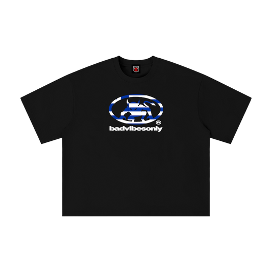 BADVIBESONLY® GREECE TEE [BLACK]
