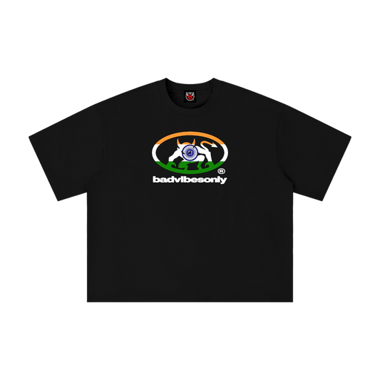 BADVIBESONLY® INDIA TEE [BLACK]