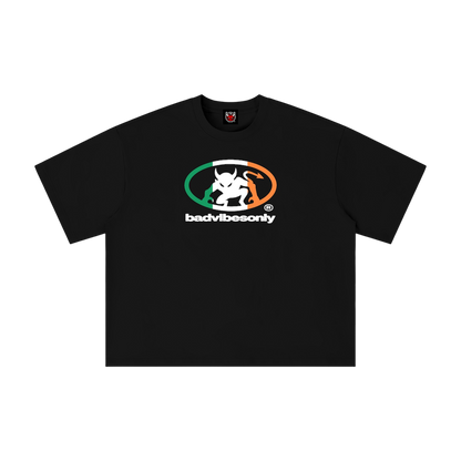 BADVIBESONLY® IRELAND TEE [BLACK]